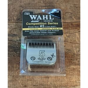 Wahl COMPETITION SERIES Clipper #5 BLADE 9/32"-6mm New Open box